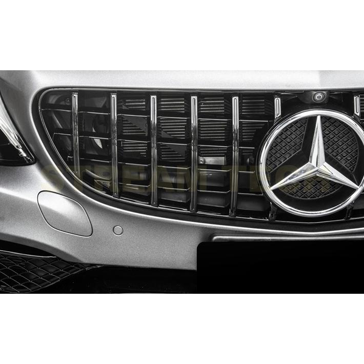 C43純正フロントグリル、AMG、ベンツ、Cクラス、W205 最高品質 W205 前期車用 C450/C43ルック ダイヤモンドグリル