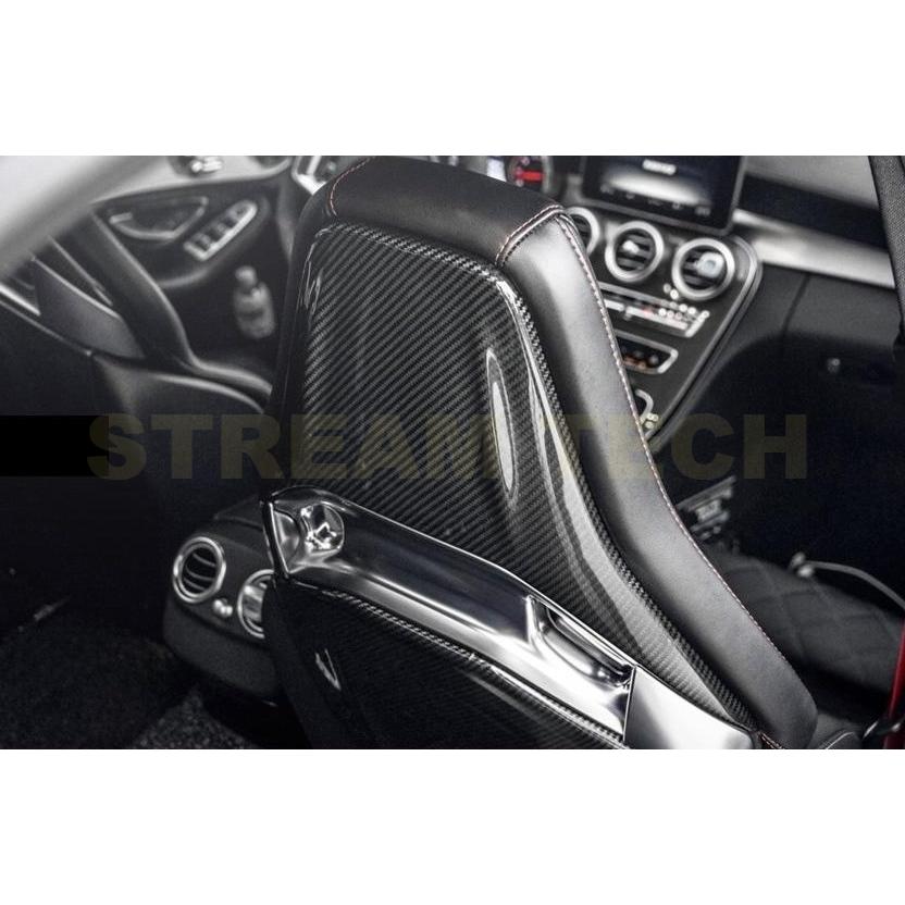 BENZ メルセデス ベンツ AMG 汎用 ドライカーボン シートバックパネル