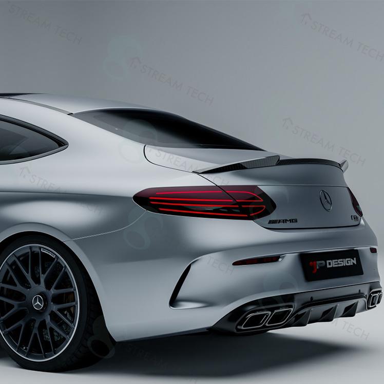 JPDESIGN◇メルセデスベンツ W205 C205 2D用カーボントランク