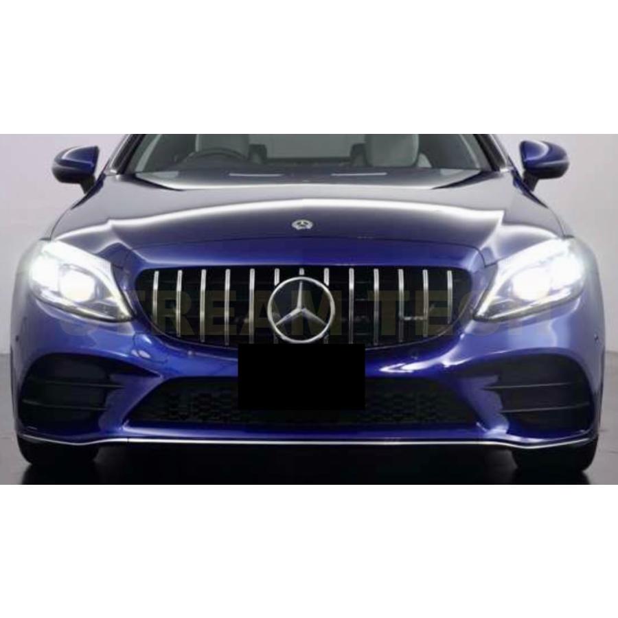 C43純正フロントグリル、AMG、ベンツ、Cクラス、W205 Mercedes-Benz メルセデスベンツ純正部品 Mercedes-Benz W205