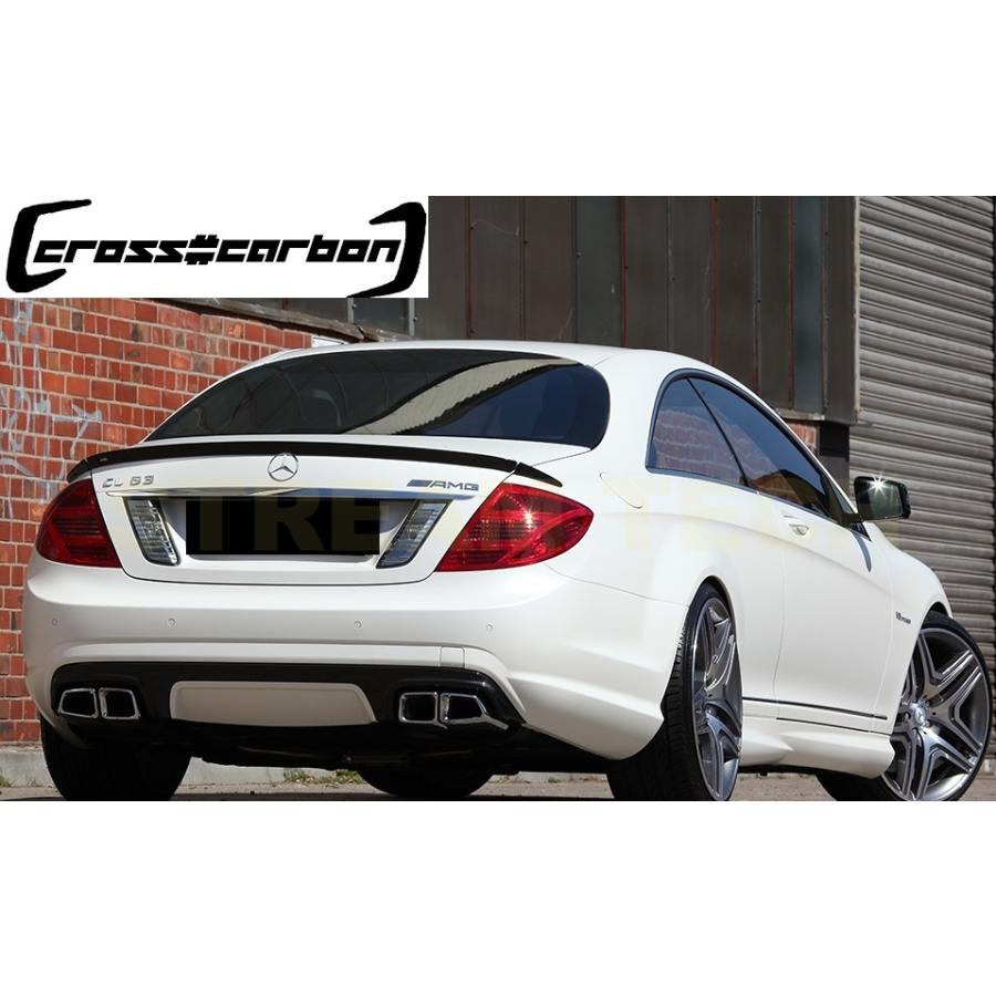 BENZ メルセデス ベンツ W216 C216 CL用 BRAタイプ カーボン トランク 