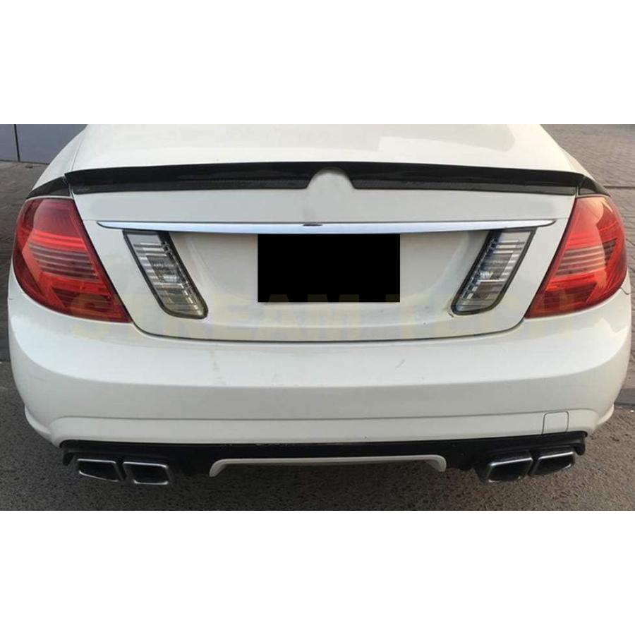 BENZ メルセデス ベンツ W216 C216 CL用 BRAタイプ カーボン トランク 