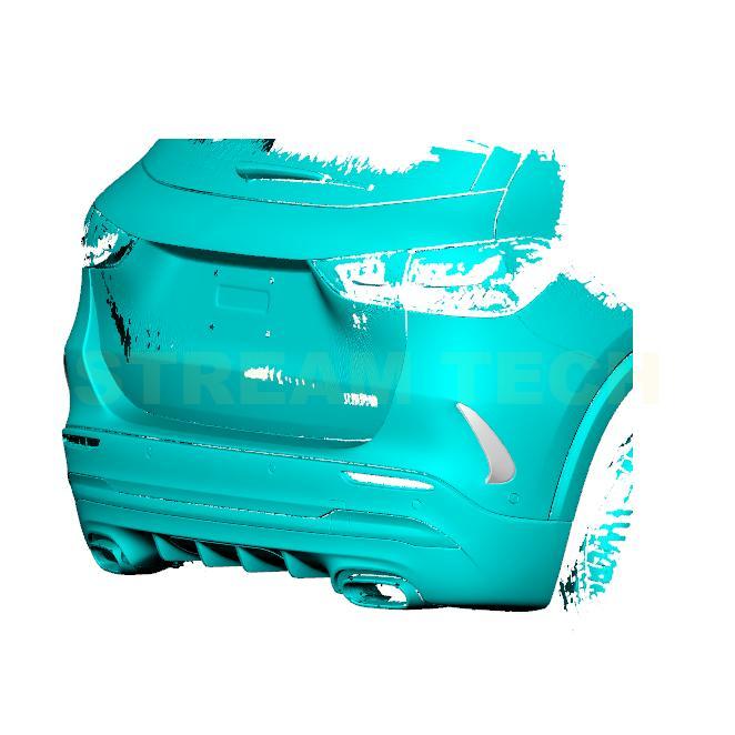 BENZ メルセデス ベンツ H247 GLA AMGライン GLA45 GLA35 AMG用 ドライカーボン リアバンパーカナード スプリッター エアロガーニッシュ 綾織 GLA250 人気商品 |  | 02