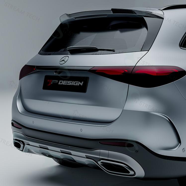 JPDESIGN◇メルセデスベンツ X254 GLC SUV用カーボンルーフスポイラー