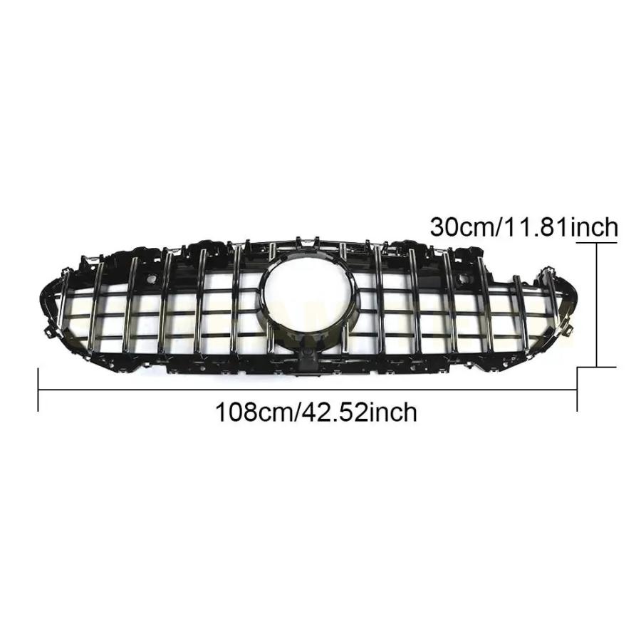 メルセデス・ベンツCLS　C257前期用パナメリカーナグリル Mercedes-Benz 【M's】 C257 ベンツ AMG CLSクラス 前期用