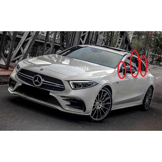 BENZ メルセデス ベンツ C257 CLS クーペ用 リアルカーボン ピラー