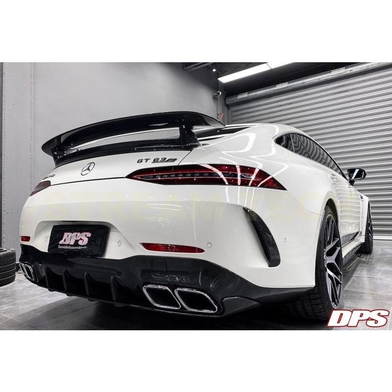 BENZ メルセデス ベンツ X290 AMG GT 4ドアクーペ用 二段式 カーボン