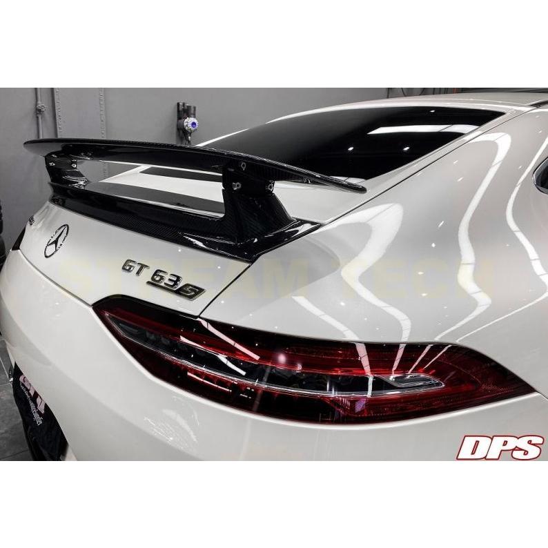 BENZ メルセデス ベンツ X290 AMG GT 4ドアクーペ用 二段式 カーボン 