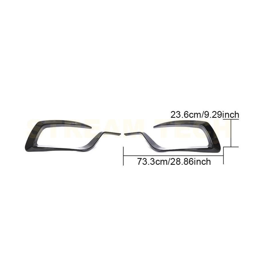 BENZ メルセデス ベンツ W447 Vクラス 後期用 スポーツライン ドライカーボン フロントカナード バンパーカナード バンパースコープ エアベント 220 250 260 |  | 08