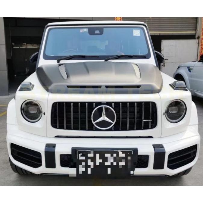 匿名配送♥メルセデス・ベンツ♥Gクラス★W463☆ブリンカーカバー（クリア） BENZ メルセデス ベンツ W464 Gクラス ゲレンデ用 ダクト付き ドライ