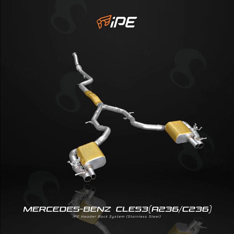 iPE パフォーマンスエキゾースト◇メルセデス・ベンツ A236/C236 CLE53