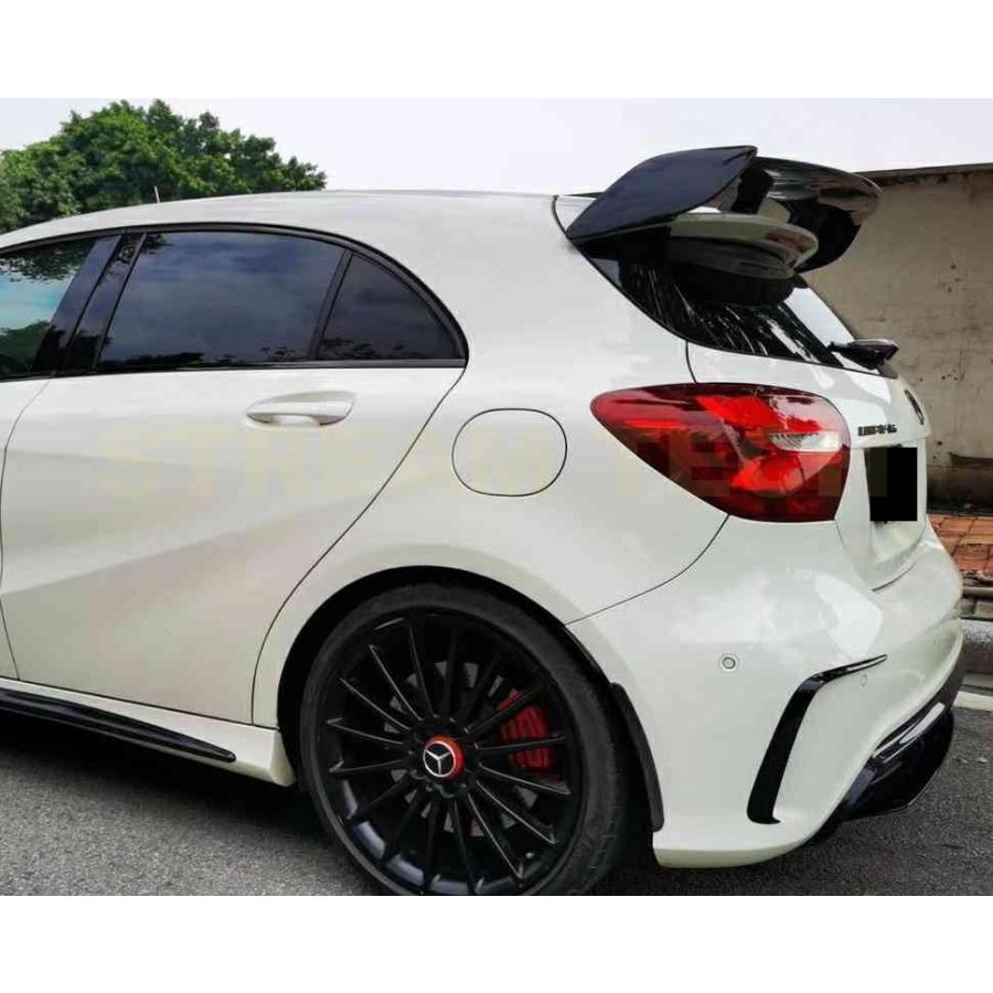 メルセデスベンツ　W176 ロウエン　スワンネック　GTウィング　A45 AMG 楽天市場】【M's】ベンツ W176 Aクラス 前期 リア ウイング スワン