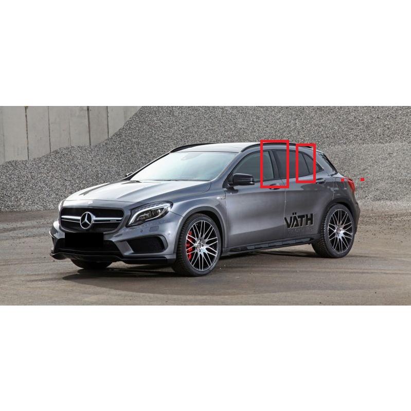 BENZ メルセデス ベンツ X156 GLA SUV用 リアルカーボン ピラーパネル