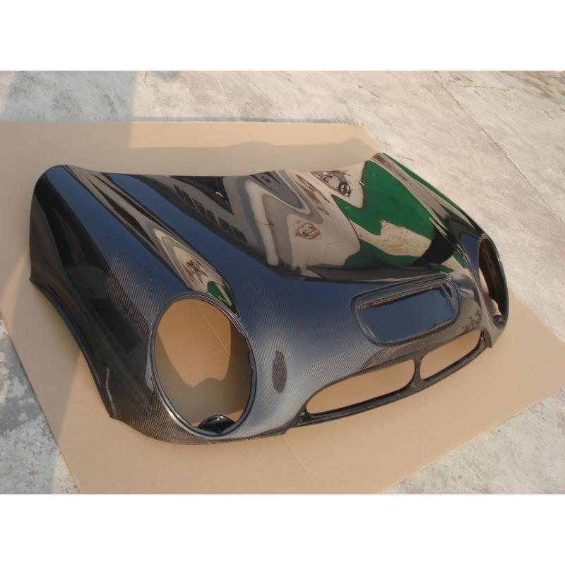 MINI ミニ クーパー用 ボンネット エンジンフード FRP 綾織りカーボン