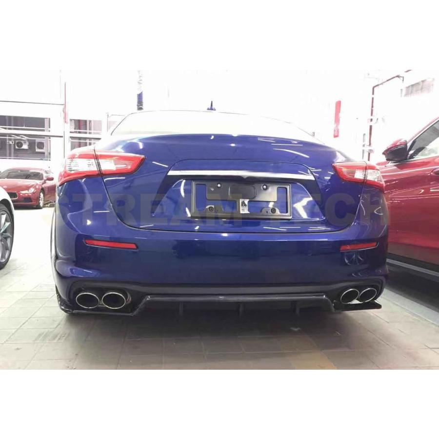 MASERATI マセラティ ギブリ 後期用 カーボン リアディフューザー リア 