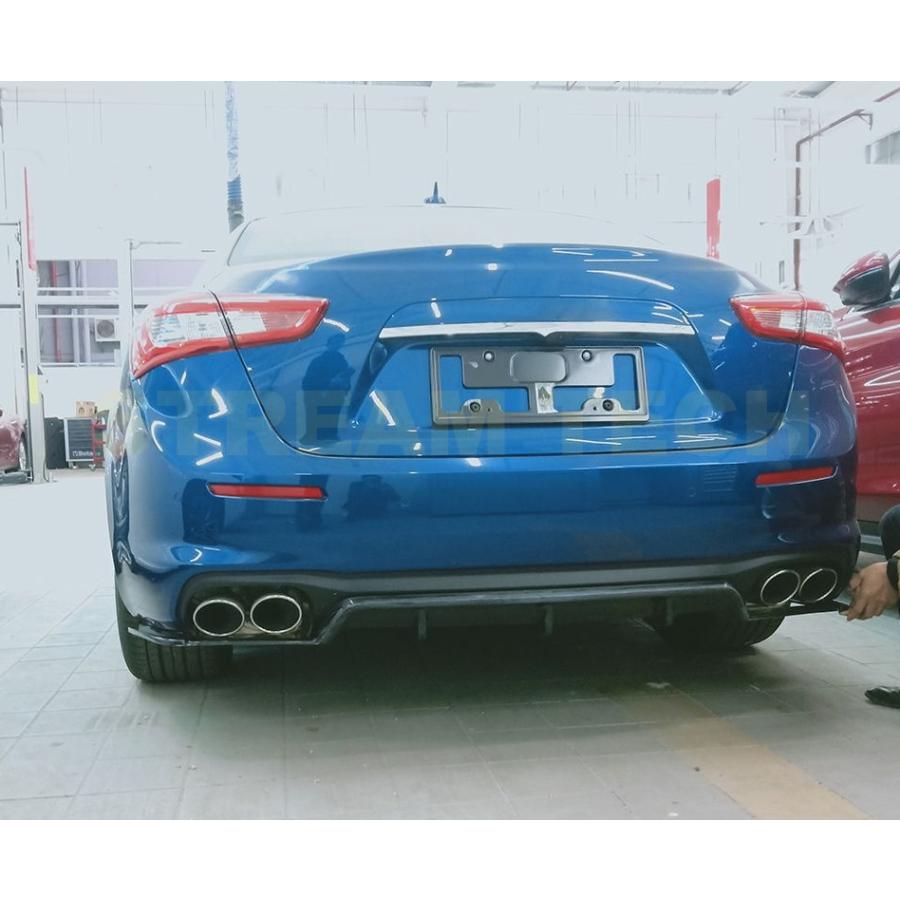MASERATI マセラティ ギブリ 後期用 カーボン リアディフューザー リア