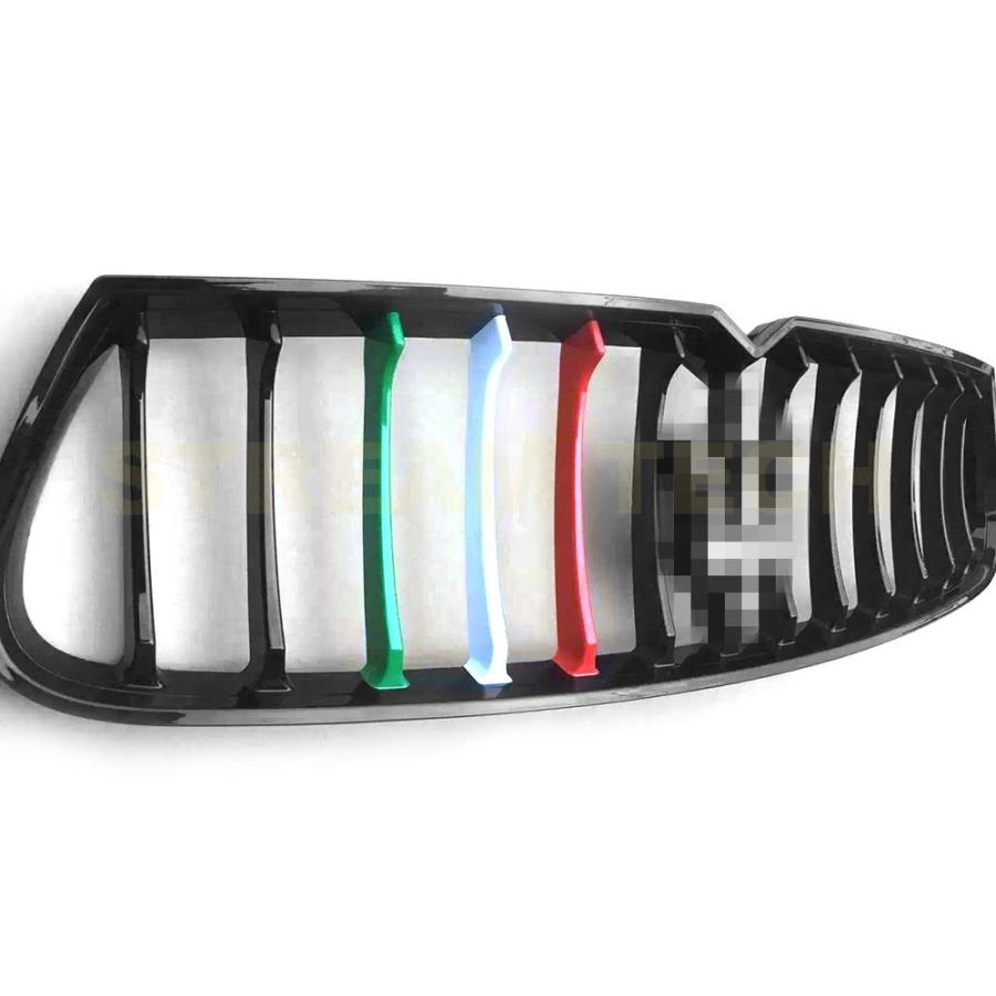 MASERATI マセラティ クアトロポルテ用 トリコロール イタリア ブラック フロントグリル センターグリル ラジエターグリル バンパーグリル Quattroporte S SQ4 |  | 01