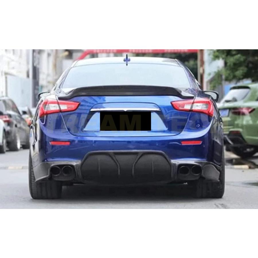 MASERATI マセラティ ギブリ 前期用 PPM500タイプ カーボン リア