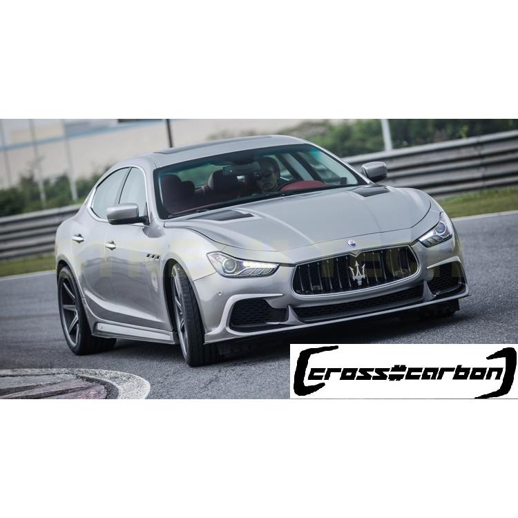 MASERATI マセラティ ギブリ 前期用 PPM500タイプ カーボン サイドスカート サイドステップ サイドスポイラー カーボンスポイラー 綾織カーボン Ghibli 人気商品 |  | 13