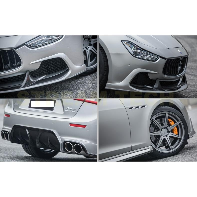 MASERATI マセラティ ギブリ 前期用 PPM500タイプ カーボン サイドスカート サイドステップ サイドスポイラー カーボンスポイラー 綾織カーボン Ghibli 人気商品 |  | 17