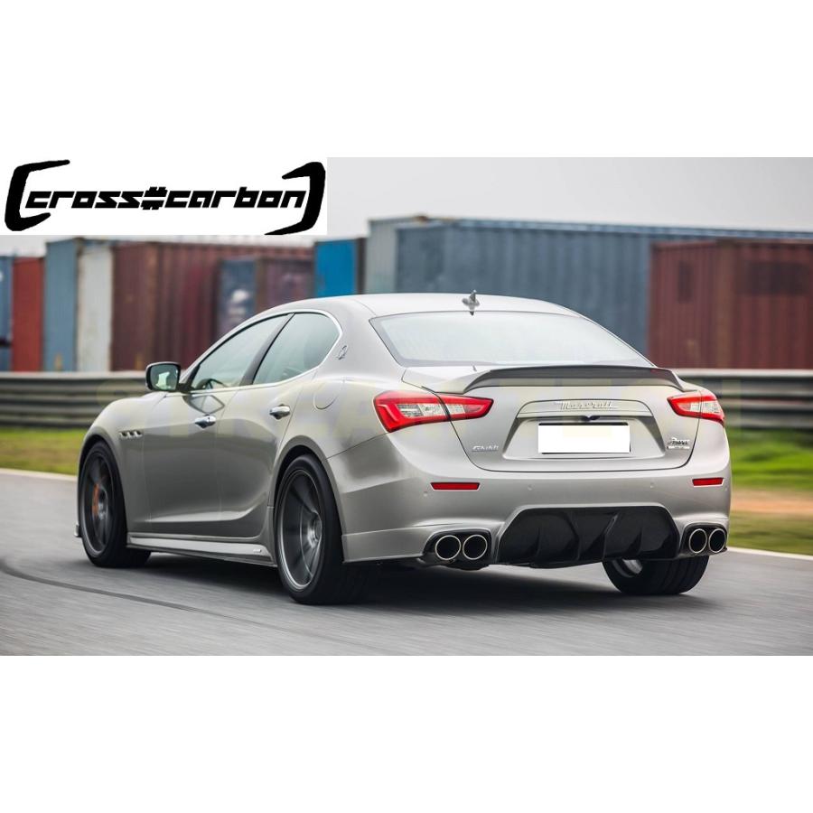 MASERATI マセラティ ギブリ 前期用 PPM500タイプ カーボン サイドスカート サイドステップ サイドスポイラー カーボンスポイラー 綾織カーボン Ghibli 人気商品 |  | 03