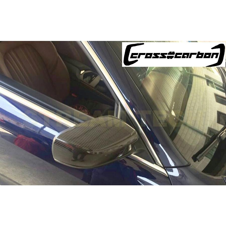 MASERATI マセラティ ギブリ クアトロポルテ 前期用 リアルカーボン ミラーカバー 貼り付け式 サイドミラーカバー ドアミラーカバー バックミラーカバー 人気 |  | 02