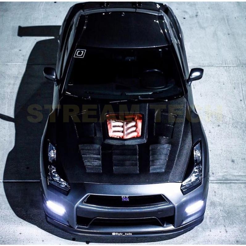 NISSAN 日産 R35 GT-R用 天窓 ダクト付き カーボン ボンネット 