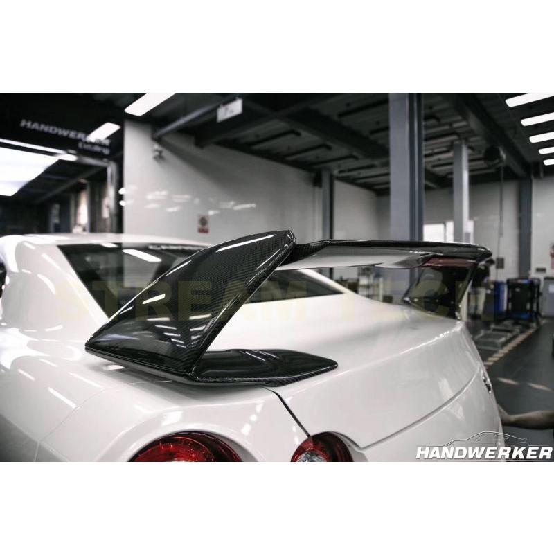 【美品】日産GT-R R35 NISMOアドオンリヤスポイラー ウイング NISSAN 日産 R35 GT-R用 ハイマウント リアウイング 2種類有 FRP