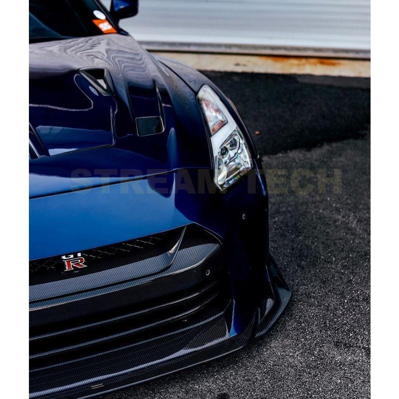 NISSAN 日産 R35 GT-R 後期用 タイプ3 ダクト付き カーボン ボンネット