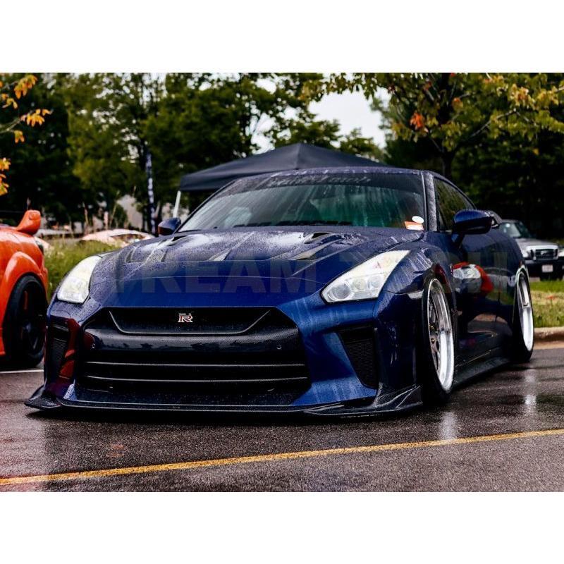 NISSAN 日産 R35 GT-R 後期用 タイプ3 ダクト付き カーボン ボンネット