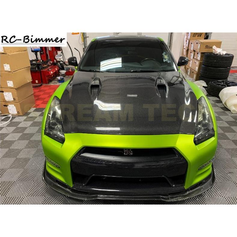 NISSAN 日産 R35 GT-R用 BSEタイプ ダクト付き カーボン