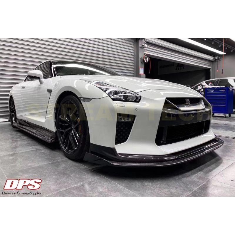 NISSAN 日産 R35 GT-R用 TSタイプ フロントバンパー 4種類有 デイライト付き フロントスポイラー リップスポイラー フロントリップ FRP カーボン 綾織 人気商品 |  | 01