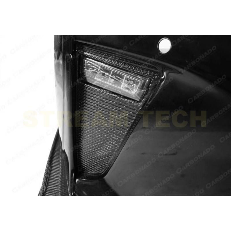 NISSAN 日産 R35 GT-R用 TSタイプ フロントバンパー 4種類有 デイライト付き フロントスポイラー リップスポイラー フロントリップ FRP カーボン 綾織 人気商品 |  | 05