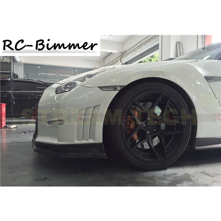 NISSAN 日産 R35 GT-R 07〜11年用 ニスモタイプ カーボン フロントスポイラー リップスポイラー フロントリップ バンパーリップ アンダーリップ GTR 前期 中期 |  | 01