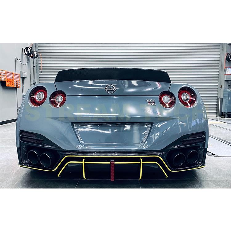 NISSAN 日産 R35 GT-R用 ライフタイム ハーフカーボン リアバンパー ディフューザー ストップランプ バンパー エアロパーツ ニッサン MY09 MY12 MY15 人気 |  | 04