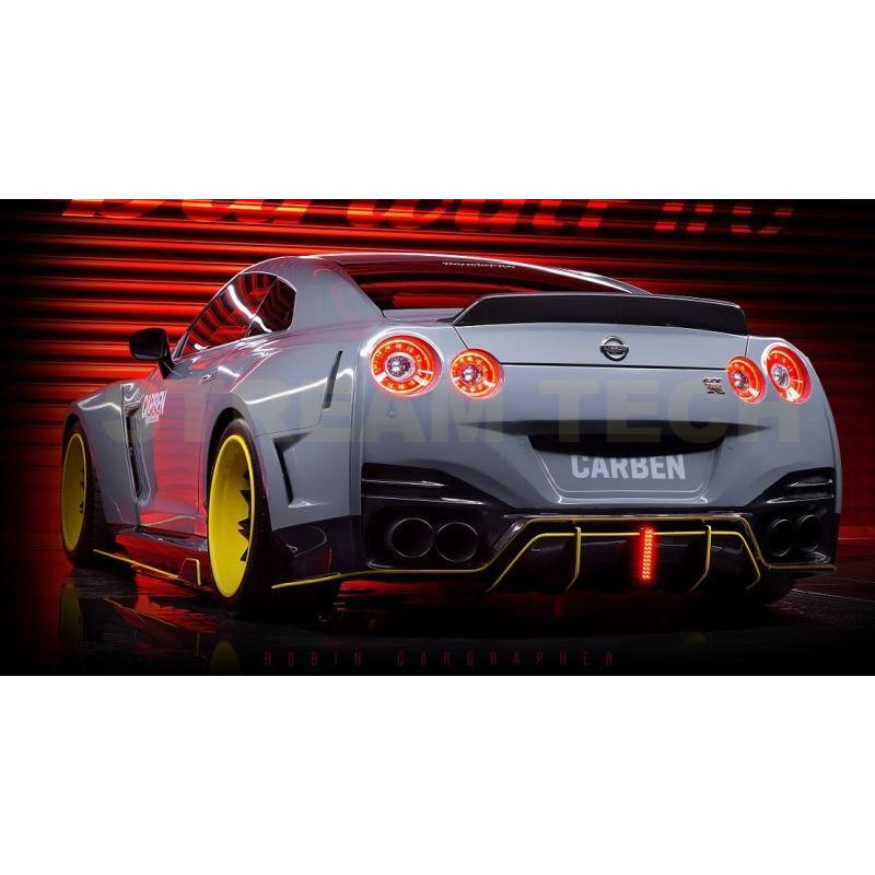NISSAN 日産 R35 GT-R用 ライフタイム ハーフカーボン リアバンパー ディフューザー ストップランプ バンパー エアロパーツ ニッサン MY09 MY12 MY15 人気 |  | 06