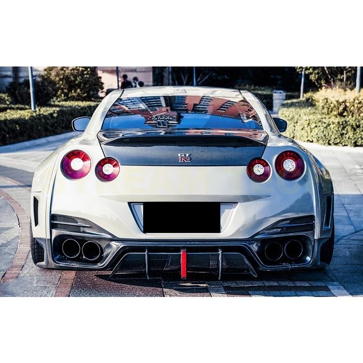 NISSAN 日産 R35 GT-R用 ライフタイム ハーフカーボン リアバンパー ディフューザー ストップランプ バンパー エアロパーツ ニッサン MY09 MY12 MY15 人気 |  | 07