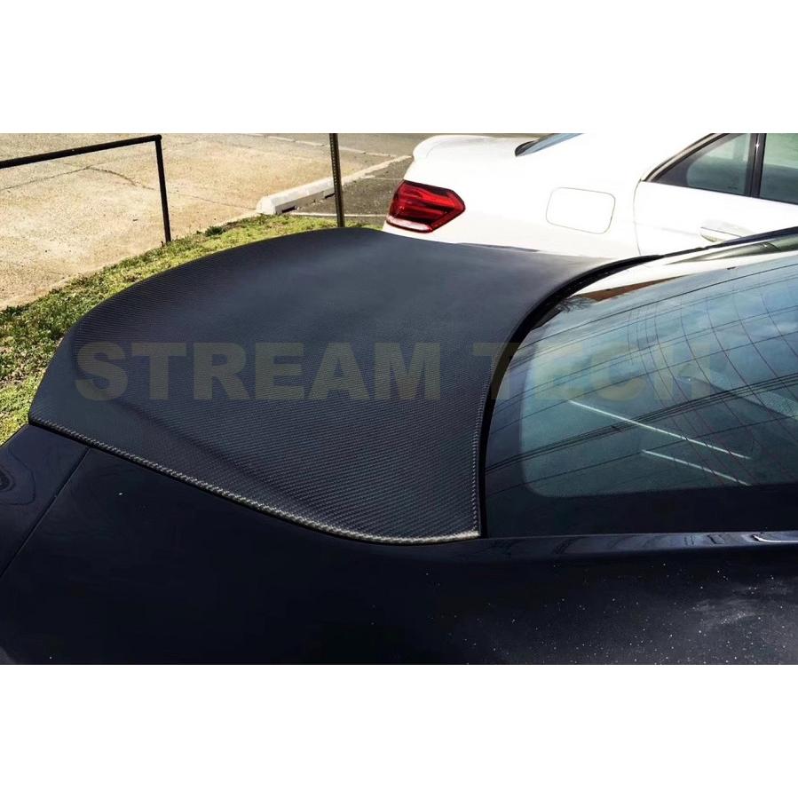 WRX カーボン綾織　リアスポイラーダックテール ドライカーボンダックテールリアスポイラー(グロスブラック) for