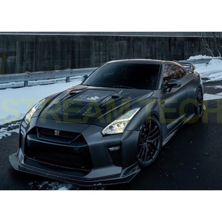 NISSAN 日産 R35 GT-R用 天窓 ダクト付き カーボン ボンネット 4種類有 綾織カーボン フォージドカーボン エンジンフード 炭素繊維 Ver2 CMST 人気商品 |  | 07