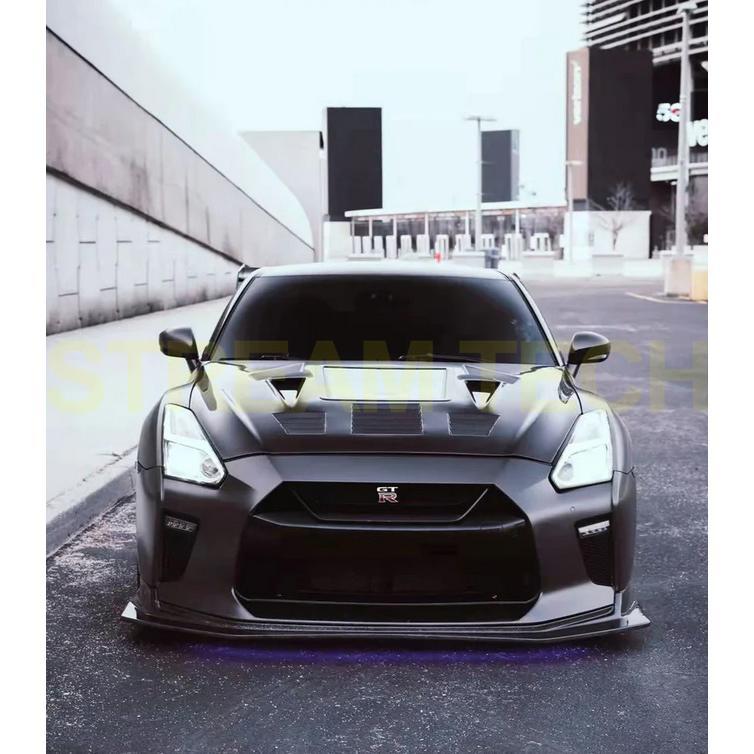 NISSAN 日産 R35 GT-R用 天窓 ダクト付き カーボン ボンネット 4種類有 綾織カーボン フォージドカーボン エンジンフード 炭素繊維 Ver2 CMST 人気商品 |  | 08