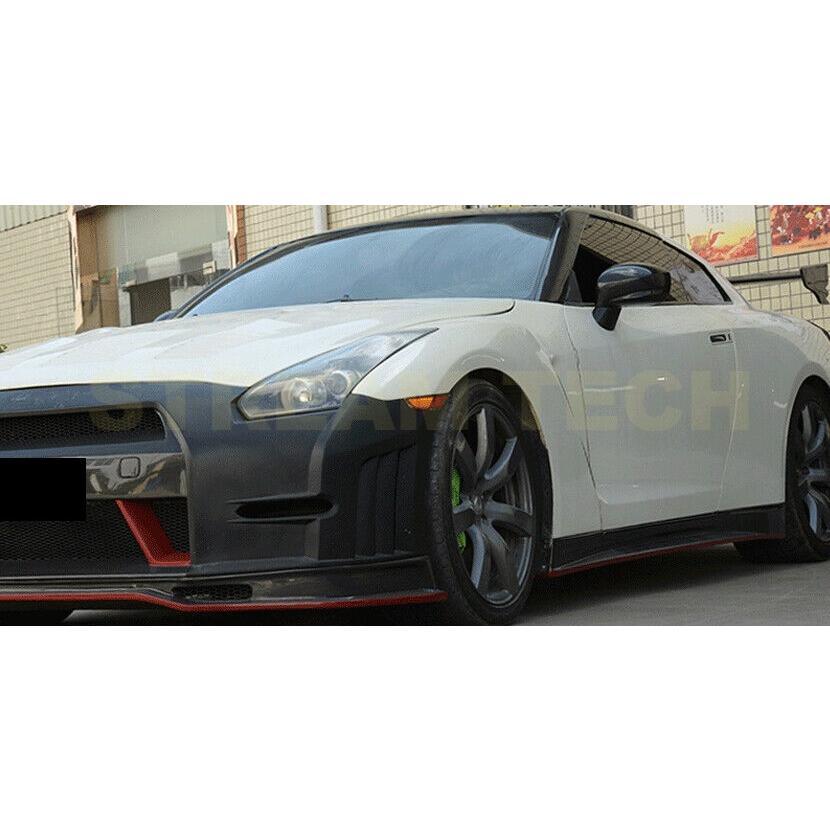 NISSAN 日産 R35 GT-R用 カーボン ミラーカバー 4点セット 交換式 