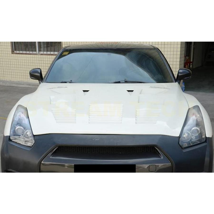 NISSAN 日産 R35 GT-R用 カーボン ミラーカバー 4点セット 交換式 