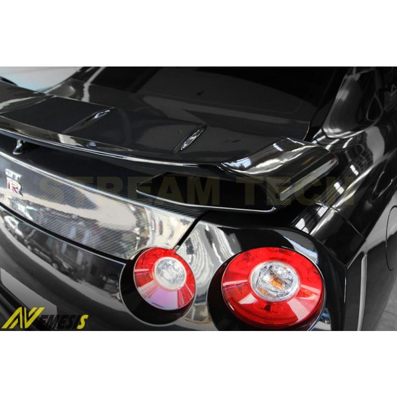 NISSAN 日産 R35 GT-R用 カーボン トランク 入門版 トランクリッド リアトランク 一面カーボン 綾織カーボン 平織カーボン 人気商品 |  | 01