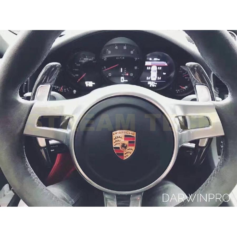 PORSCHE ポルシェ 997.2 PDK用 カーボン パドルシフト シフトパドル