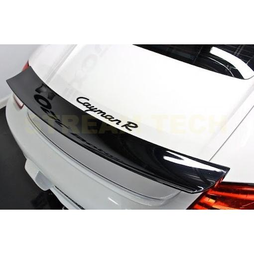 PORSCHE ポルシェ 987 ケイマン用 Rタイプ カーボン リアウイング 2点