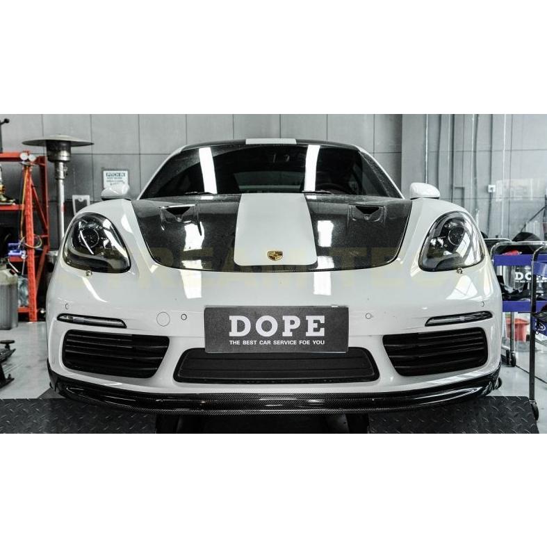 PORSCHE ポルシェ 718 ケイマン ボクスター用 BSSタイプ カーボン フロントスポイラー リップスポイラー カーボンリップ フロントリップ BLACK SAILS 982 人気 |  | 02