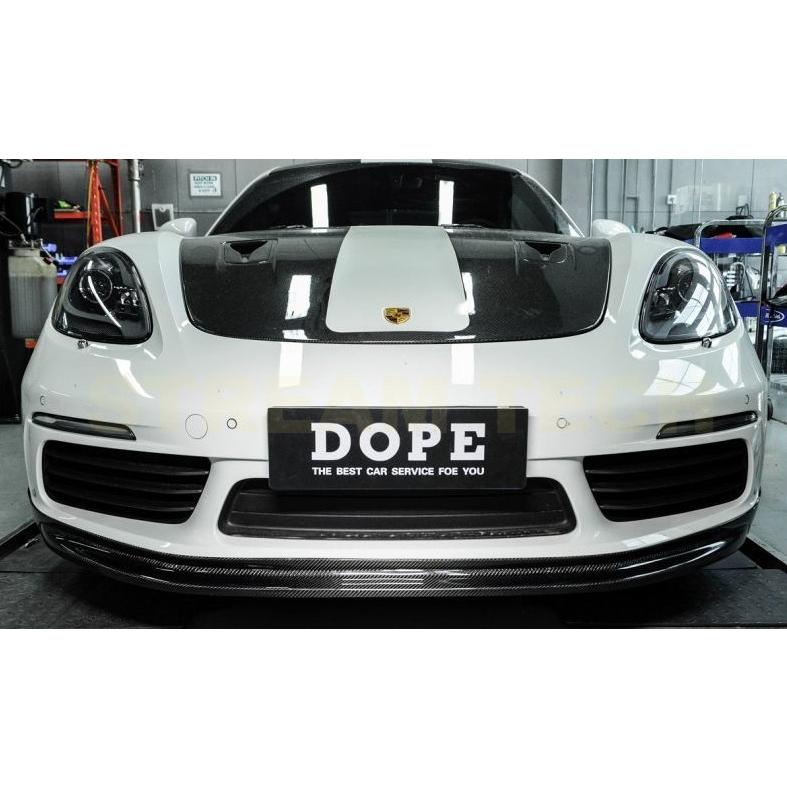 PORSCHE ポルシェ 718 ケイマン ボクスター用 BSSタイプ カーボン フロントスポイラー リップスポイラー カーボンリップ フロントリップ BLACK SAILS 982 人気 |  | 03