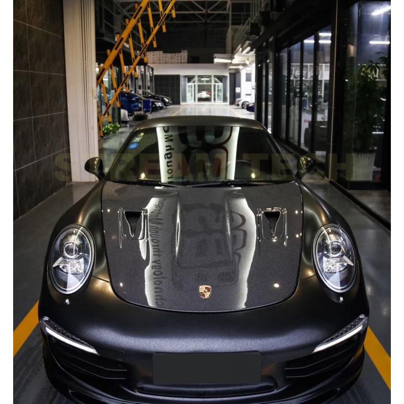 PORSCHE ポルシェ 991 カレラ用 GT2 RSタイプ カーボン ボンネット エンジンフード カーボンフード 綾織カーボン 911 991.1 991.2 Carrera S ターボ タルガ 人気 |  | 07