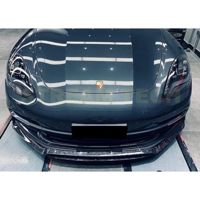 PORSCHE ポルシェ 971 パナメーラ用 カーボン エアロセット 2種類有 フロントリップ ディフューザー サイドスカート フェンダーヴェント 綾織 鍛造 ばら売り可能 |  | 01