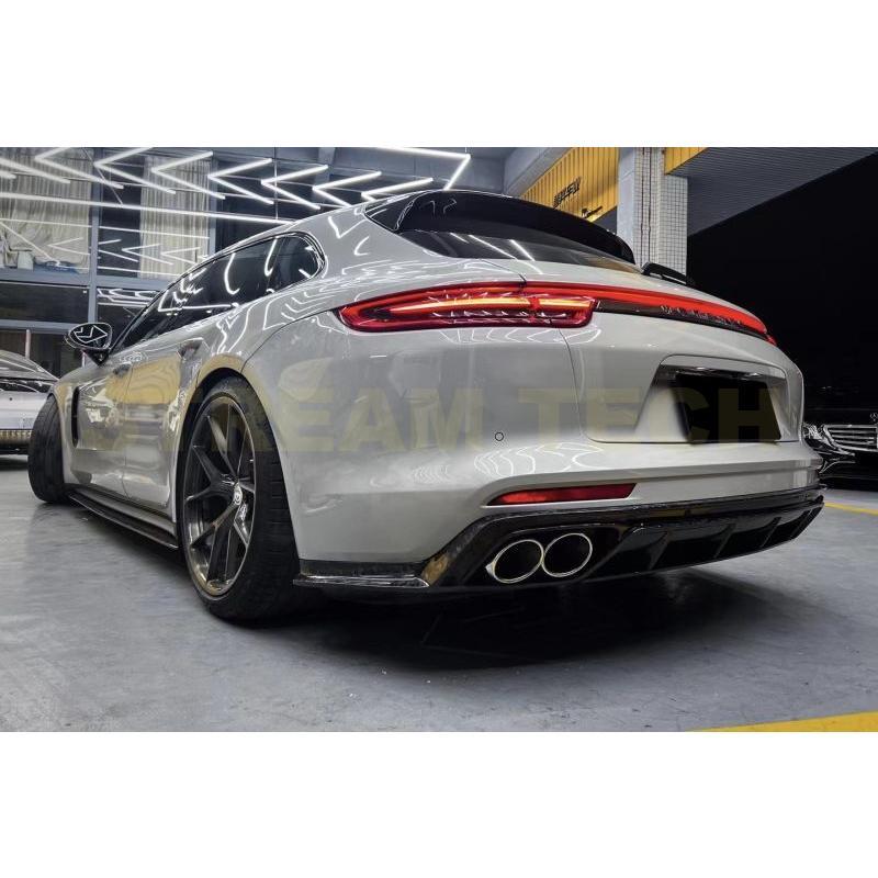 PORSCHE ポルシェ 971 パナメーラ用 カーボン エアロセット 2種類有 フロントリップ ディフューザー サイドスカート フェンダーヴェント 綾織 鍛造 ばら売り可能 |  | 07